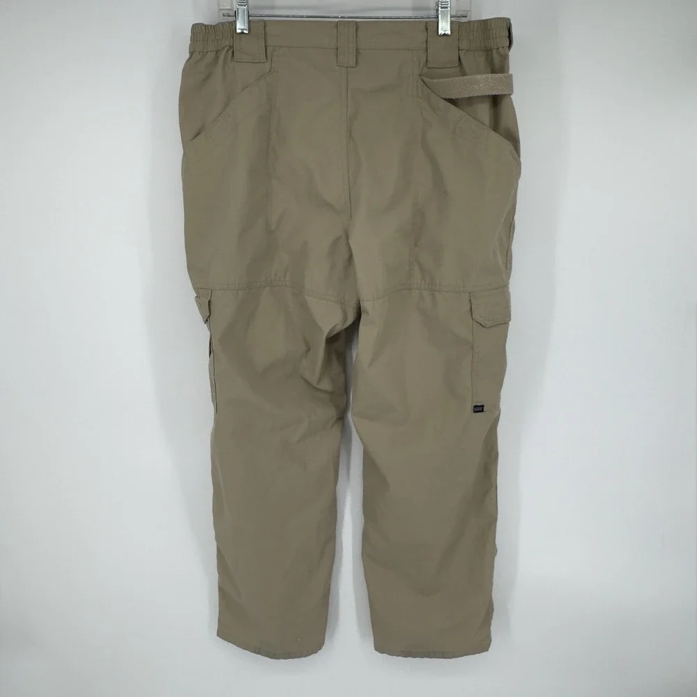 5.11 Tactical Cargo Pants Mens 40x30 Khaki Ripstop Utility Workwear‎ Gorpcore